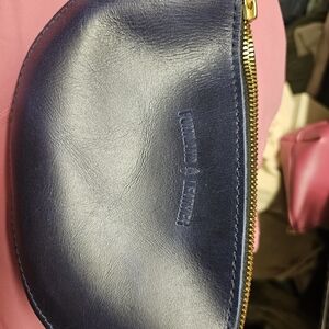 NWOT Portland Leather Cowboy Blue Seesaw Slider Pouch Lg (I also have the sm)